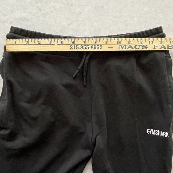 Gymshark Knit Joggers Mens Size L Black Zip Ankle Tapered Leg Athletic Pants NEW - Picture 8 of 11